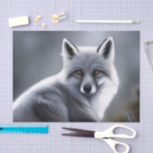 ゴージャスアルティックキツネ 薄葉紙 (クラフト)