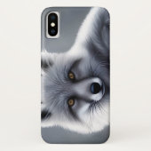 ゴージャスアルティックキツネ Case-Mate iPhoneケース (裏面)