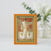 ゴージャスアンティークヴィンテージアイボリーアドノテカーズ ポストカード (スタンド正面)