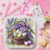 ゴージャスイースター紙プレート ペーパープレート (パーティー)