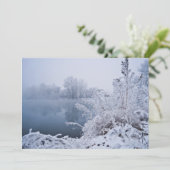 ゴージャスウィンターレイク招待状 招待状 (スタンド正面)