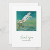 ゴージャスエグレットコースタルビーチアートバケーションレンタル サンキューカード (正面/裏面)