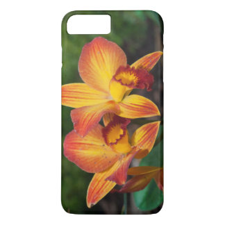 ゴージャスオレンジイエローライncattleanthe Orchid iPhone 8 Plus/7 Plusケース