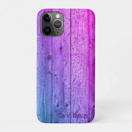 ゴージャスカッコいいな紫色のvodテクスチャ Case-Mate iPhoneケース (裏)