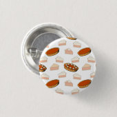 ゴージャスカッコいいな美しいパンプキンパイ 缶バッジ (正面&裏面)