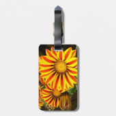 ゴージャスガザニア ラゲッジタグ (裏面縦)