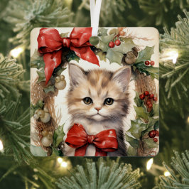 ゴージャスキッテンクリスマス メタルオーナメント