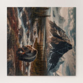 ゴージャスグリズリーインザワイルドパズル ジグソーパズル (横)