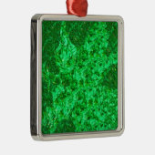 ゴージャスグリーンオーナメント メタルオーナメント (右)