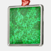 ゴージャスグリーンオーナメント メタルオーナメント (左)