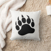 ゴージャスゲイベアークローインB&W -装飾用クッション クッション (ブランケット)