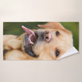 ゴージャスゴールデンラブラドール バスタオル (バスタオル)