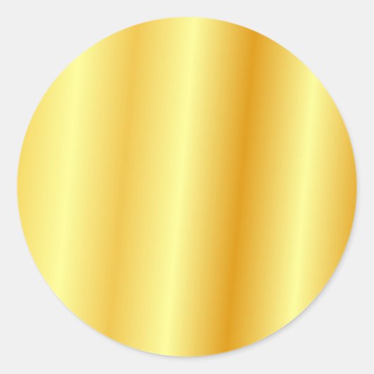 ゴージャスゴールドの背景ブランクテンプレート ラウンドシール (正面)