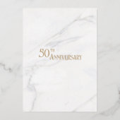 ゴージャスゴールドエレガントボーダーフォイル 箔招待状 (裏面)