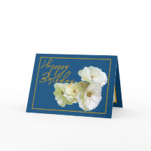 ゴージャスシックホワイトローズフローラブーケ誕生日