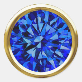 ゴージャスジェムブルー ラウンドシール