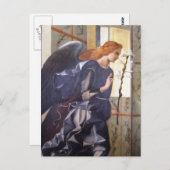 ゴージャスジョバンニベリーニエンジェル受胎告知 ポストカード (正面/裏面)