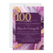 ゴージャススペインのなアゲート100th誕生日パーティー