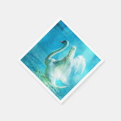 ゴージャススワン紙ナプキンス スタンダードカクテルナプキン (角)