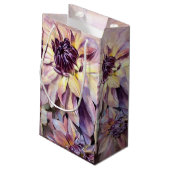 ゴージャスダリアの花 スモールペーパーバッグ (裏面アングル)