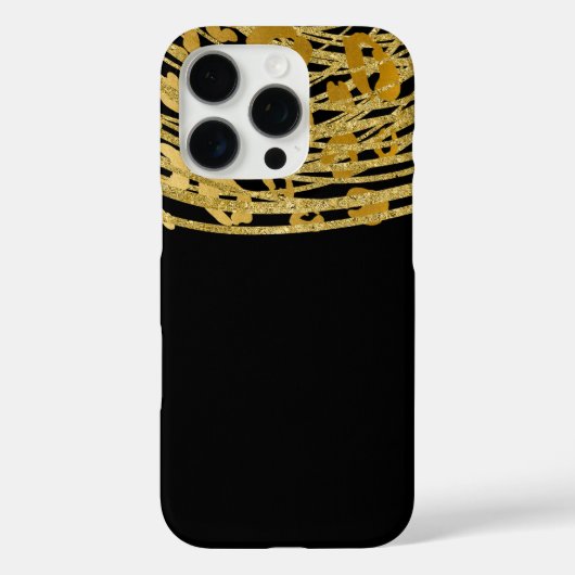 ゴージャスチーターエキゾチックアニマル柄 Case-Mate iPhoneケース (裏面)