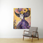 ゴージャスドラッグクイーンクリムトスタイル タペストリー (インサイチュ)