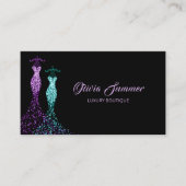 ゴージャスドレスラグジュアリーブティック 名刺 (正面)