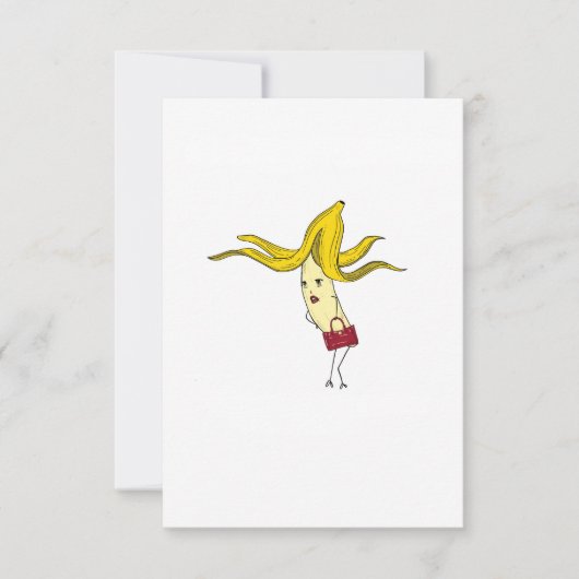 ゴージャスバナナ, バナナテーマ サンキューカード (正面)