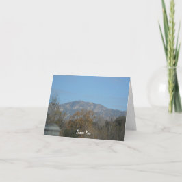 ゴージャスパサデナ空白の山脈 サンキューカード
