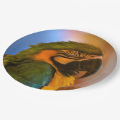 ゴージャスパロット紙プレート ペーパープレート (アングル)