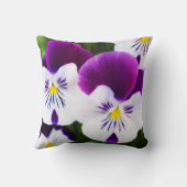 ゴージャスパンジー装飾用クッション クッション (裏面)