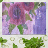 ゴージャスパーソナライズされたなティータオル キッチンタオル (折り畳み)