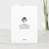 ゴージャスパーソナライズされたダイヤモンド100誕生日カード カード (裏面)