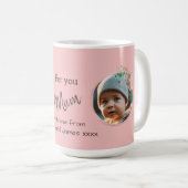 ゴージャスパーソナライズされたムーム/グラン コーヒーマグカップ (正面右)