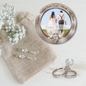 ゴージャスパーソナライズされた、マグネット結婚式の引き出物格安 マグネット