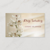 ゴージャスビューテ素晴らしィフルオーキッド 名刺 (正面)