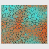 ゴージャスファンキーで！アニマルプリント包装紙 ラッピングペーパー (フラット)