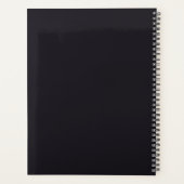 ゴージャスブラックレイヴンバラガーデン プランナー手帳 (裏面)