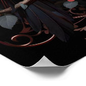 ゴージャスブラックレイヴンバラガーデン ポスター (角)