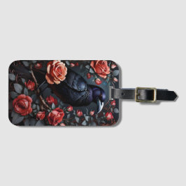 ゴージャスブラックレイヴンバラガーデン ラゲッジタグ