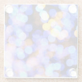 ゴージャスブルーライトドリンクコースター ガラスコースター (裏面)