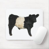 ゴージャスベルテッドガロウェイステア切り出し マウスパッド (マウス)