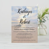 ゴージャスマウイビーチ結婚式 招待状 (スタンド正面)