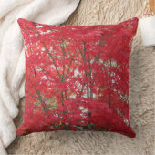 ゴージャスレッドメープル離れ装飾用クッション クッション (ブランケット)