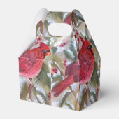 ゴージャスレッド(鳥)ショウジョウコウカンチョウ フェイバーボックス (裏面サイド)