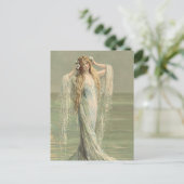 ゴージャスヴィンテージ海の女神 ポストカード (スタンド正面)