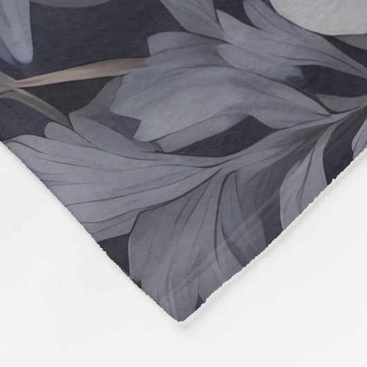 ゴージャス北極キツネウィリアムインスパイアモリス フリースブランケット (角)