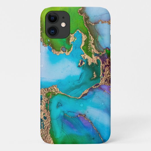 ゴージャス宝石トーンセルケース Case-Mate iPhoneケース (裏面)