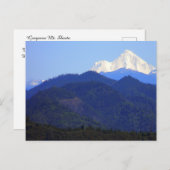 ゴージャス山シャスタ….. ポストカード (正面/裏面)