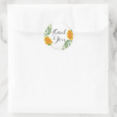 ゴージャス感謝していなステッカーや封筒用シール ラウンドシール (バッグ)